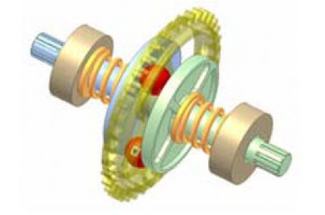 [Mô phỏng cơ cấu cơ khí] Bộ vi sai ô tô với bi