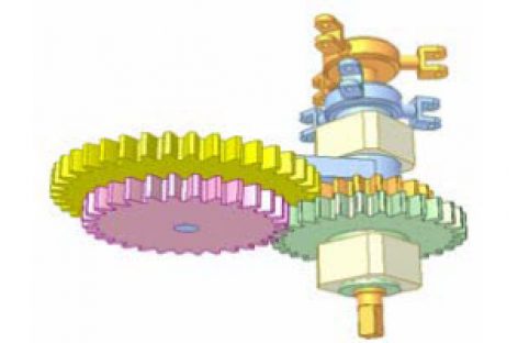 [Mô phỏng cơ cấu cơ khí] Truyền động cho hai cánh quạt đồng trục 10
