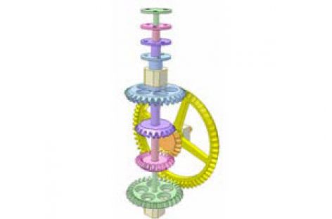 [Mô phỏng cơ cấu cơ khí] Truyền động cho hai cánh quạt đồng trục 13b