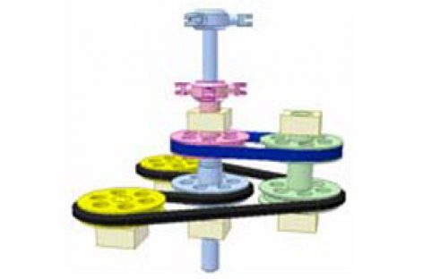 [Mô phỏng cơ cấu cơ khí] Truyền động cho hai cánh quạt đồng trục 14