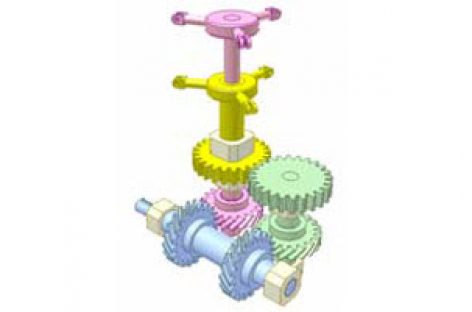 [Mô phỏng cơ cấu cơ khí] Truyền động cho hai cánh quạt đồng trục 3