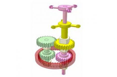 [Mô phỏng cơ cấu cơ khí] Truyền động cho hai cánh quạt đồng trục 5