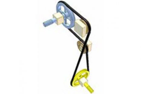 [Mô phỏng cơ cấu cơ khí] Truyền động đai 3