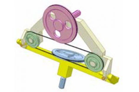 [Mô phỏng cơ cấu cơ khí] Truyền động đai 5c