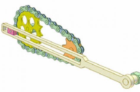 [Mô phỏng cơ cấu cơ khí] Bộ truyền xích 3A