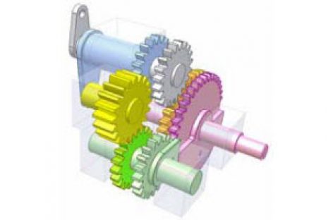 [Mô phỏng cơ cấu cơ khí] Chuyển động của bánh răng khuyết 10b (1)