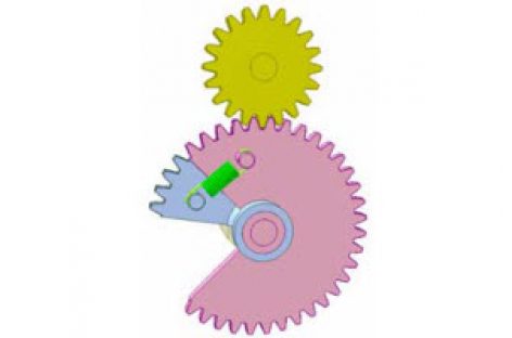 [Mô phỏng cơ cấu cơ khí] Chuyển động của bánh răng khuyết 17