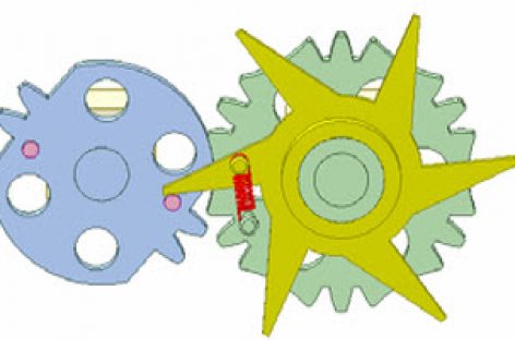 [Mô phỏng cơ cấu cơ khí] Chuyển động của bánh răng khuyết 19b