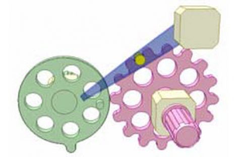 [Mô phỏng cơ cấu cơ khí] Chuyển động của bánh răng khuyết 21
