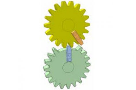 [Mô phỏng cơ cấu cơ khí] Chuyển động của bánh răng khuyết 22