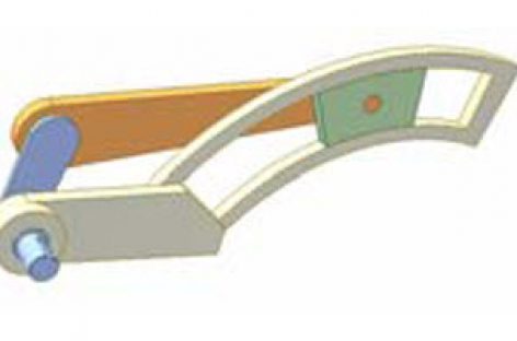 [Mô phỏng cơ cấu cơ khí] Cơ cấu 4 khâu bản lề 2