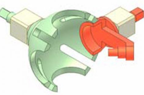 [Mô phỏng cơ cấu cơ khí] Cơ cấu Man không gian 2