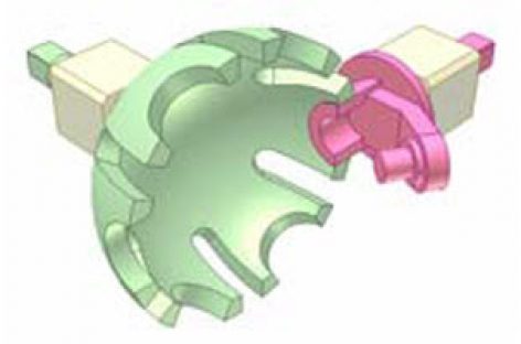 [Mô phỏng cơ cấu cơ khí] Cơ cấu Man không gian 3