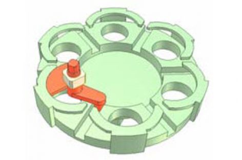 [Mô phỏng cơ cấu cơ khí] Cơ cấu Man trong 3