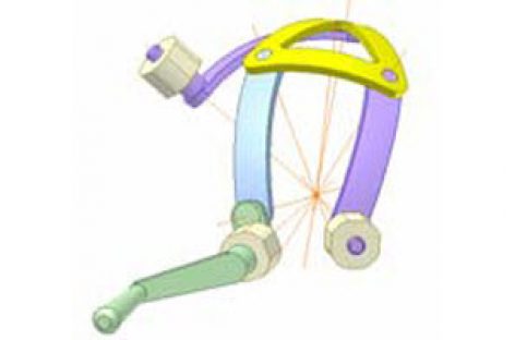 [Mô phỏng cơ cấu cơ khí] Cơ cấu cầu 6 khâu bản lề