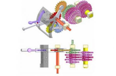 [Mô phỏng cơ cấu cơ khí] Cơ cấu chuyển tốc độ 5