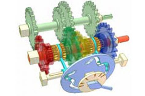 [Mô phỏng cơ cấu cơ khí] Cơ cấu chuyển tốc độ 6c