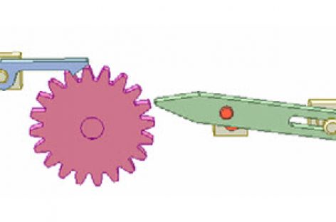 [Mô phỏng cơ cấu cơ khí] Cơ cấu cóc 12