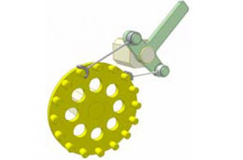 [Mô phỏng cơ cấu cơ khí] Cơ cấu cóc của răng chốt 2