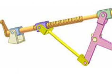 [Mô phỏng cơ cấu cơ khí] Bộ truyền vít me đai ốc và cơ cấu thanh 3