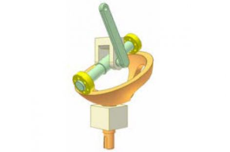 [Mô phỏng cơ cấu cơ khí] Cơ cấu cam cầu 1