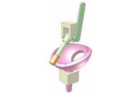 [Mô phỏng cơ cấu cơ khí] Cơ cấu cam cầu 3