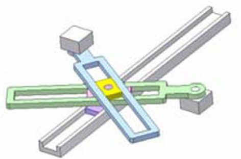 [Mô phỏng cơ cấu cơ khí] Cơ cấu thanh để đảo chiều quay 1