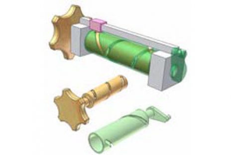 [Mô phỏng cơ cấu cơ khí] Cơ chế hai vít trượt