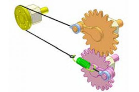 [Mô phỏng cơ cấu cơ khí] Truyền động dây 13b