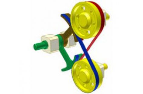 [Mô phỏng cơ cấu cơ khí] Truyền động dây 14