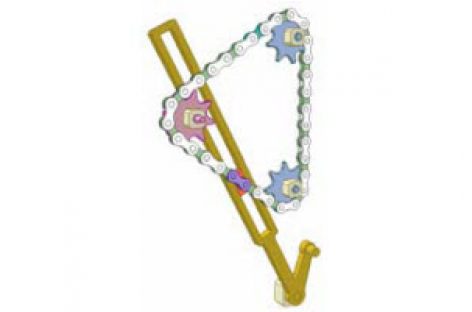 [Mô phỏng cơ cấu cơ khí] Truyền động xích 8B