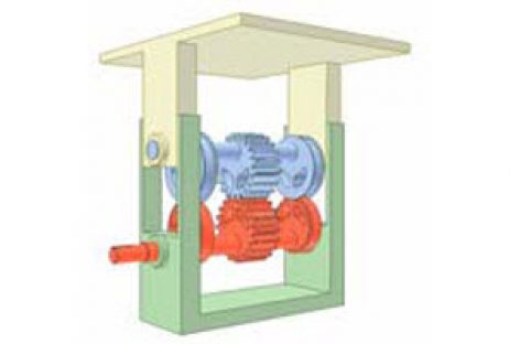 [Mô phỏng cơ cấu cơ khí] Biến chuyển động quay sang chuyển động thẳng 2