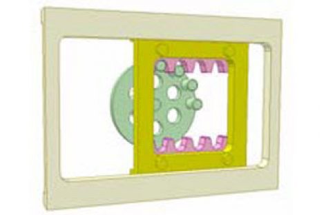 [Mô phỏng cơ cấu cơ khí] Bộ truyền bánh răng thanh chốt 3