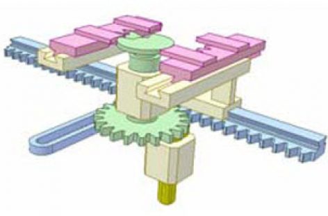 [Mô phỏng cơ cấu cơ khí] Bộ truyền bánh răng thanh răng 5