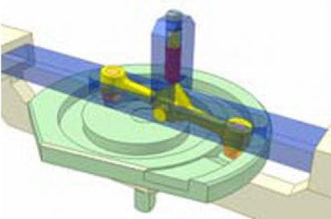 [Mô phỏng cơ cấu cơ khí] Cam rãnh Ac-si-met