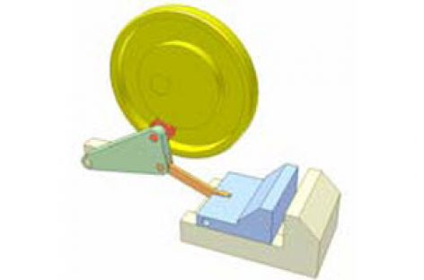 [Mô phỏng cơ cấu cơ khí] Máy ép dùng cam