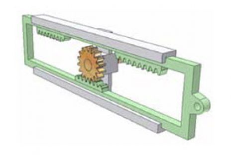 [Mô phỏng cơ cấu cơ khí] Bộ truyền bánh răng thanh răng 7