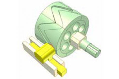 [Mô phỏng cơ cấu cơ khí] Cơ cấu cam thùng BT2a