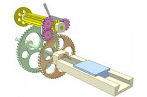[Mô phỏng cơ cấu cơ khí] Cơ cấu vít vi sai