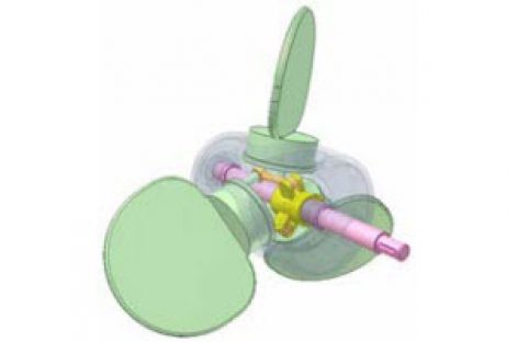 [Mô phỏng cơ cấu cơ khí] Điều chỉnh bước của chân vịt tàu thủy 2