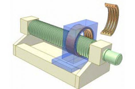 [Mô phỏng cơ cấu cơ khí] Truyền động vít – đai ốc 1a