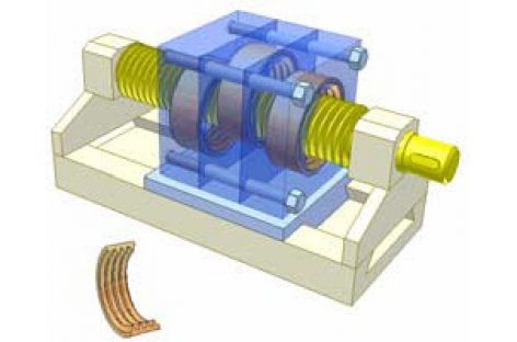 [Mô phỏng cơ cấu cơ khí] Truyền động vít – đai ốc 1b