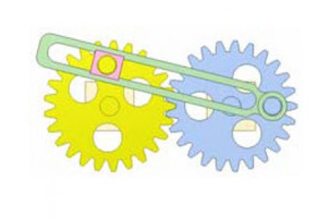 [Mô phỏng cơ cấu cơ khí] Bánh răng và cơ cấu thanh 8b