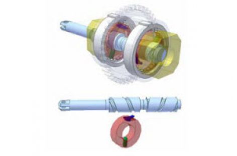 [Mô phỏng cơ cấu cơ khí] Biến chuyển động thẳng hai chiều thành một chiều 3