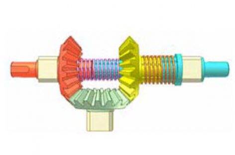 [Mô phỏng cơ cấu cơ khí] Cơ cấu biến chuyển động hai chiều thành một chiều 4