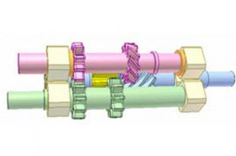 [Mô phỏng cơ cấu cơ khí] Cơ cấu biến chuyển động hai chiều thành một chiều 5