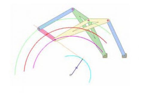 [Mô phỏng cơ cấu cơ khí] Cơ cấu bình hành kép 2