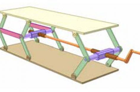 [Mô phỏng cơ cấu cơ khí] Cơ cấu bình hành kép 4