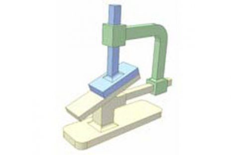 [Mô phỏng cơ cấu cơ khí] Cơ cấu chêm 1