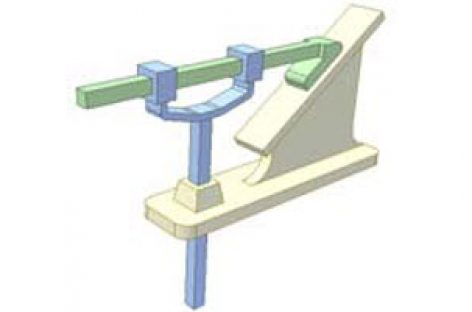 [Mô phỏng cơ cấu cơ khí] Cơ cấu chêm 2